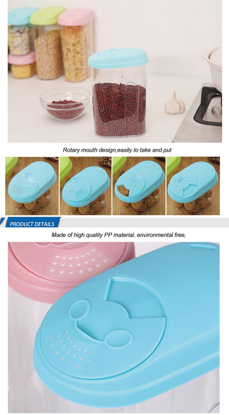 Cookie Baking Kitchen Container Set Storage Canisters Clear Food Jars