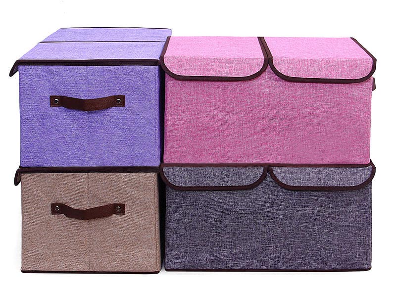 Socks Bra Underwear Sundries Foldable Box Nonwoven Storage Drawer