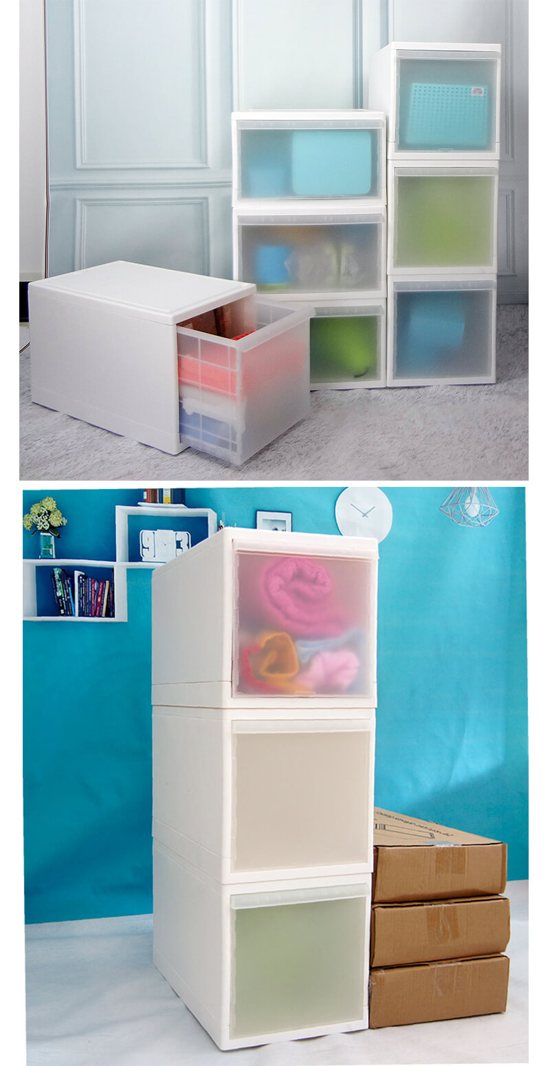 Custom Kids Toy Clothing Bookcase Shoes Plastic Storage Box