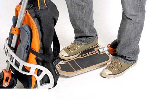 Hand Trolley storage bag skateboard easy to pick one