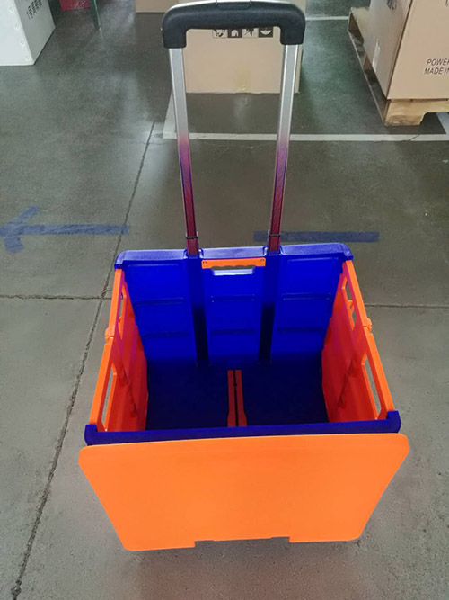Hong Kong customer new shopping cart samples have been sampled