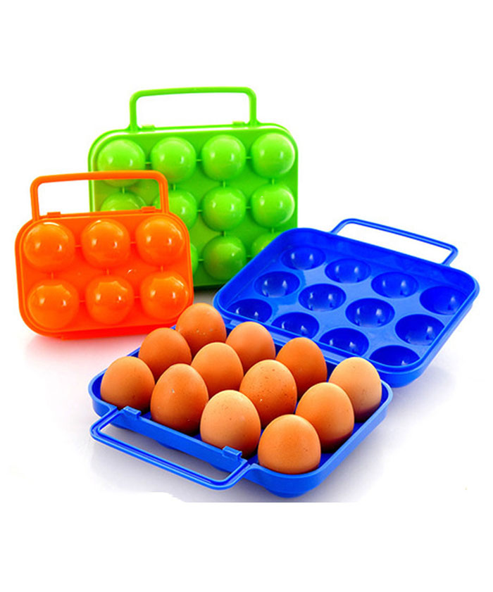 Useful Waterproof Colorful Portable Packaging Plastic Egg Box