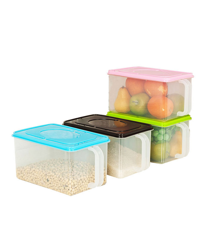 Cute Color Takeaway Airtight Plastic Dry Food Storage Container