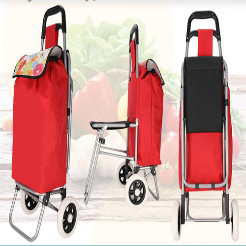 The warm heart gift for the elderly is actually these two shopping carts