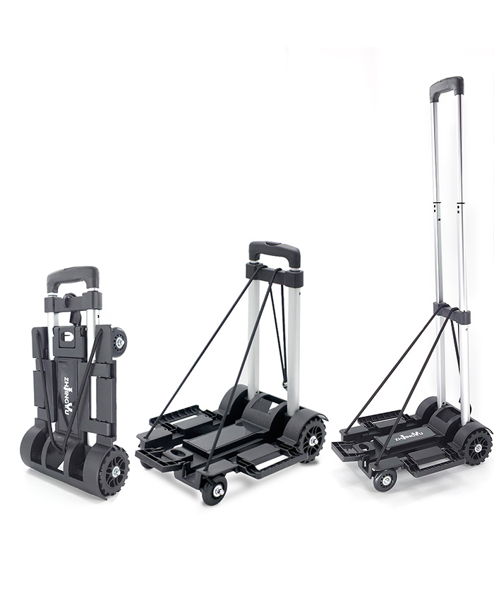 Folding Hand Truck Dolly Portable Flatbed Cart Trolley